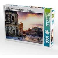 CALVENDO Puzzle Dresden 2017 / Geburtstagskalender 'Semperoper Dresden' 1000 Teile Lege-Größe 64 x 48 cm Foto-Puzzle Bild von Dirk Meutzner von Calvendo Puzzle