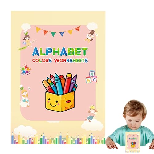 yakermur Alphabet-Schreibheft für – Alphabet-Lernheft wiederverwendbar – Lernaktivitäten Kindergarten für Zuhause, Schule und Reise yakermur Alphabet-Schreibheft für – Alphabet-Lernheft wiederverwendbar – Lernaktivitäten Kindergarten für Zuhause, Schule und Reise von yakermur