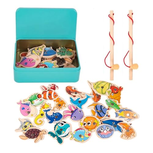 yakermur Angelspiel für Kinder – sensorisches Spiel mit Angelbrett, interaktives Lernspiel für Eltern-Kind yakermur Angelspiel für Kinder – sensorisches Spiel mit Angelbrett, interaktives Lernspiel für Eltern-Kind von yakermur