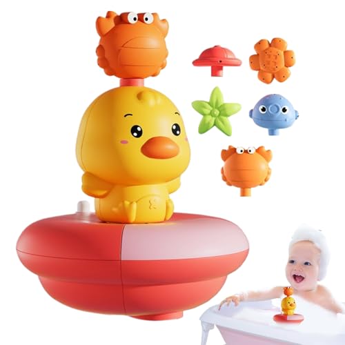 yakermur Badespielzeug – Ente, Ente, Ente, elektrisch, interaktiv und lustig, -Spiel für Dusche, Strandspaß für den Innenbereich, Mädchen, , Pool zu Hause yakermur Badespielzeug – Ente, Ente, Ente, elektrisch, interaktiv und lustig, -Spiel für Dusche, Strandspaß für den Innenbereich, Mädchen, , Pool zu Hause von yakermur