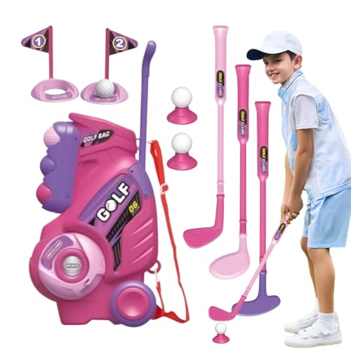 yakermur Golfspiel für Kleinkinder, interaktives Baby-Spiel – Spielzeug für und Mädchen für Geburtstagsfeier zu Hause im Garten auf dem Rasen und in yakermur Golfspiel für Kleinkinder, interaktives Baby-Spiel – Spielzeug für und Mädchen für Geburtstagsfeier zu Hause im Garten auf dem Rasen und in von yakermur