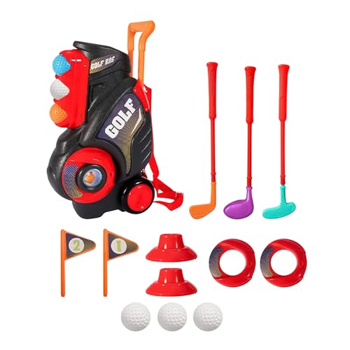 yakermur Golfspiel für | Tragbares Golfset – Spielzeug für den Außenbereich, Geschenk für Mädchen, Garten, Party, Geburtstag, Spielererfahrung yakermur Golfspiel für | Tragbares Golfset – Spielzeug für den Außenbereich, Geschenk für Mädchen, Garten, Party, Geburtstag, Spielererfahrung von yakermur