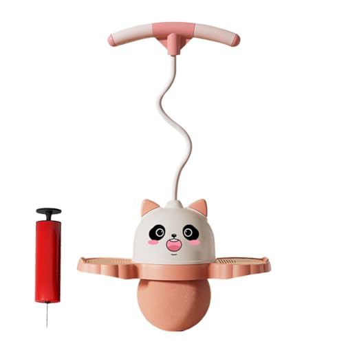 yakermur Sprungkugeln für Erwachsene, mit Griff - Panda Fun Bouncing Ball mit Griff - Hochspringspielzeug Balancierreiter Sportfahrspiele Luftpumpe yakermur Sprungkugeln für Erwachsene, mit Griff - Panda Fun Bouncing Ball mit Griff - Hochspringspielzeug Balancierreiter Sportfahrspiele Luftpumpe von yakermur