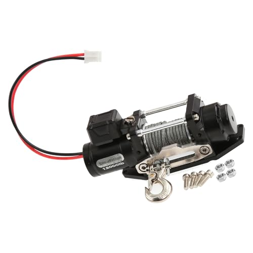 yanwuwa Harte elektrische Seilwinde, Genauigkeitskontrolle, Metallwinden Upgrades für schweres Gelände, Erholung und Kletterfahrzeug, Fernwinde mit hohem Drehmoment yanwuwa Harte elektrische Seilwinde, Genauigkeitskontrolle, Metallwinden Upgrades für schweres Gelände, Erholung und Kletterfahrzeug, Fernwinde mit hohem Drehmoment von yanwuwa