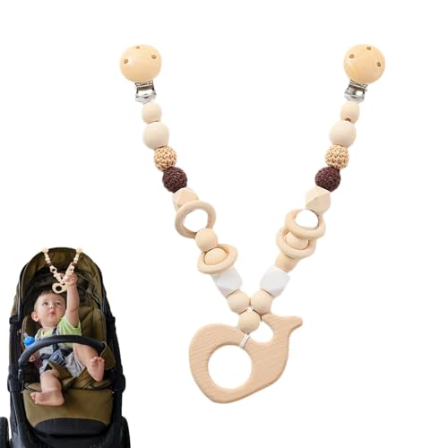 yanzisura Crib -Anhänger, Baby -Autositzspielzeug - Chain Charm Toy für Kinderwagensitz | Niedliche Tierform Puschelzauber für Kleinkind, Mädchen, Kinder, Kinder von yanzisura