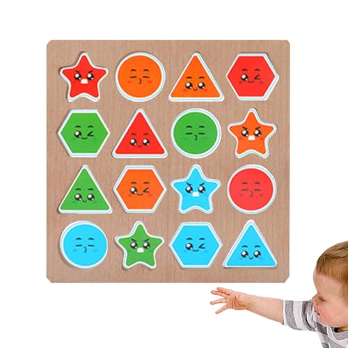 yanzisura Farb-Matching-Puzzle, Farb-Matching-Spiel | Vielseitige Form, Farbsortierspielzeug, passende Blöcke,Innovatives Farbsortierspiel, Farblernspielzeug für den Heimkindergarten von yanzisura