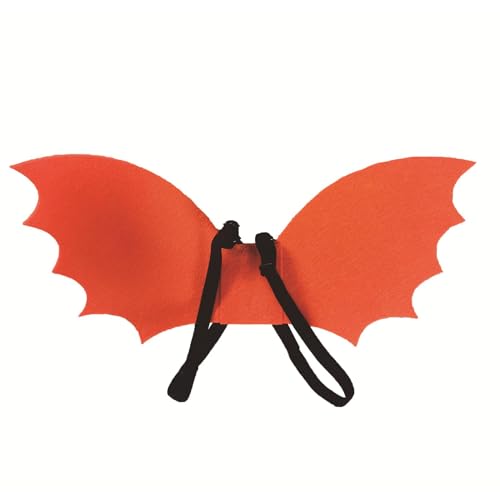 yanzisura Fledermausflügel Kostüm für Kinder, kleine Fledermausflügel Cosplay - Mit Gesichtsbedeckung Halloween-Kostümzubehör - Lebendiges Karnevalskostüm mit leichten Fledermausflügeln für und von yanzisura