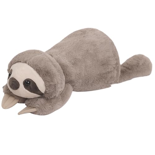 yanzisura Weighted Stuffed Animal Gewichteter Plüschtier faultiers Plüschpuppe Schlafbär Krokodil Gewichtetes Plüschtier Für Kinder Und Erwachsene Umarmungskissen Tier Kissen anxietys Kuscheltier von yanzisura