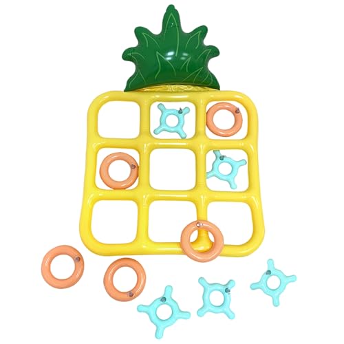 Aufblasbarer Poolring - Schwimmende Spielmatte, Wassersportbrett | Interaktives Wurfspiel Für Familie Und Freunde Bei Strandpartys, Gartenwettbewerben Aufblasbarer Poolring - Schwimmende Spielmatte, Wassersportbrett | Interaktives Wurfspiel Für Familie Und Freunde Bei Strandpartys, Gartenwettbewerben von ycezw