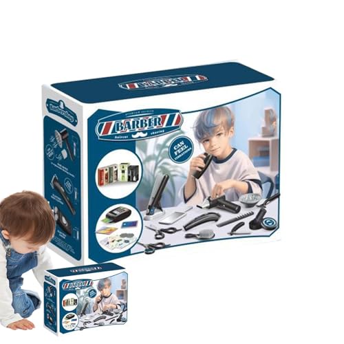 Friseur-Rollenspielset, Kinder-Schönheitssalon-Set | Pretend Play Friseur-Schönheitssalon-Spielzeug | Kinderfriseurset, Spielzeug von ycezw