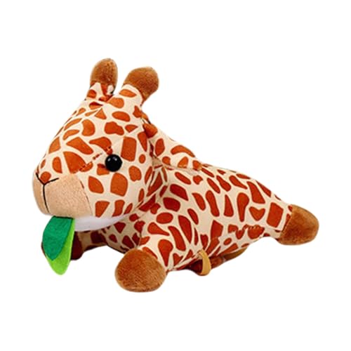 Gefüllte Giraffenpuppen – Plüschtier, Bezaubernde Giraffenfigur, Weiches, Anschmiegsames Giraffen-Stofftier | Baby-Giraffen-Plüsch-Kuschelspielzeug, Niedliche Tier-Giraffe-Puppe Für Kinder, Kleinkinde von ycezw