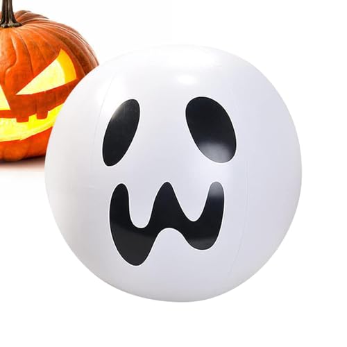 Halloween Glühballons – Aufblasbare LED Smile Ghostball Party, beängstigend Wasserballon | Batteriebetriebene tragbare Poolbälle mit für Halloween Dekoration und Spiel drinnen und draußen im Dunkeln Halloween Glühballons – Aufblasbare LED Smile Ghostball Party, beängstigend Wasserballon | Batteriebetriebene tragbare Poolbälle mit für Halloween Dekoration und Spiel drinnen und draußen im Dunkeln von ycezw