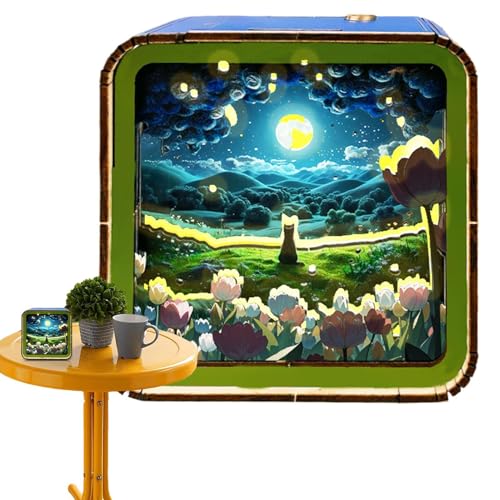Holz Puzzle Nightlight - Szenerie Puzzle Nachtlicht, Puzzle Nachtlicht | Lernpuzzle Spielzeug, Nachtlicht Puzzle mit LED-Lichtfunktion, Wohnkultur für Schlafzimmer, Wohnzimmer Holz Puzzle Nightlight - Szenerie Puzzle Nachtlicht, Puzzle Nachtlicht | Lernpuzzle Spielzeug, Nachtlicht Puzzle mit LED-Lichtfunktion, Wohnkultur für Schlafzimmer, Wohnzimmer von ycezw