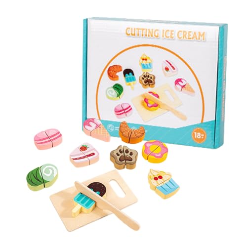 Holzschneidende Lebensmittelspielzeug - Obstspiele für Kinder | Fantastisches Kleinkind-Lernspiel fördert Koordination und praktische Kreativität für Jungen und Mädchen im Vorschulrollenspiel und Holzschneidende Lebensmittelspielzeug - Obstspiele für Kinder | Fantastisches Kleinkind-Lernspiel fördert Koordination und praktische Kreativität für Jungen und Mädchen im Vorschulrollenspiel und von ycezw