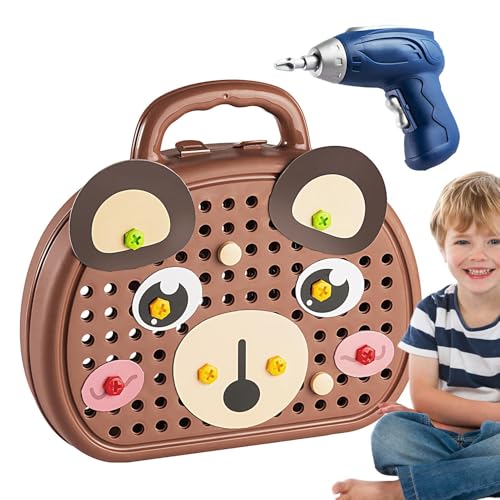 Kit Tool Kit - Nachahmung für Kinder, kreatives Engineering-Kit für und Mädchen ab 3 Jahren Kit Tool Kit - Nachahmung für Kinder, kreatives Engineering-Kit für und Mädchen ab 3 Jahren von ycezw