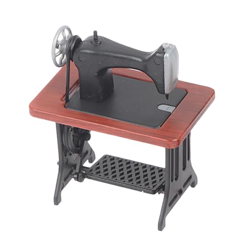 Kleine Nähmaschinen-Statue, Nähmaschine Miniatur | Vintage Nähmaschinenmodell in Maßstab 1:24, Landschaftsgestaltung, Requisiten Für Spielen, Stilvolle Einrichtung Für Kleine Nähmaschinen-Statue, Nähmaschine Miniatur | Vintage Nähmaschinenmodell in Maßstab 1:24, Landschaftsgestaltung, Requisiten Für Spielen, Stilvolle Einrichtung Für von ycezw