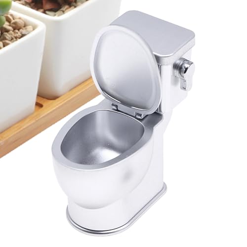 Miniatur-Puppe-Toiletten-Spielzeug | Nachhaltiges HESSIN Zubehör | Audio-Funktion Toilette mit Deckel und Tank | Kleine Badezimmermöbel für Puppenhausdekor vorgeben Spielzeit und Sammlermöglichkeiten Miniatur-Puppe-Toiletten-Spielzeug | Nachhaltiges HESSIN Zubehör | Audio-Funktion Toilette mit Deckel und Tank | Kleine Badezimmermöbel für Puppenhausdekor vorgeben Spielzeit und Sammlermöglichkeiten von ycezw