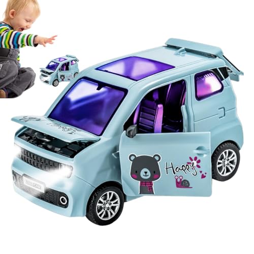 Miniwagen für Kinder – Spielzeuge mit Öffnbare ar Lichtfunktion, Kleine Autodelle | Portable Mini-Auto für Geburtstagsgeschenk mit Simuliertem Design Fördert Neugier und Fantasie-Lek Miniwagen für Kinder – Spielzeuge mit Öffnbare ar Lichtfunktion, Kleine Autodelle | Portable Mini-Auto für Geburtstagsgeschenk mit Simuliertem Design Fördert Neugier und Fantasie-Lek von ycezw