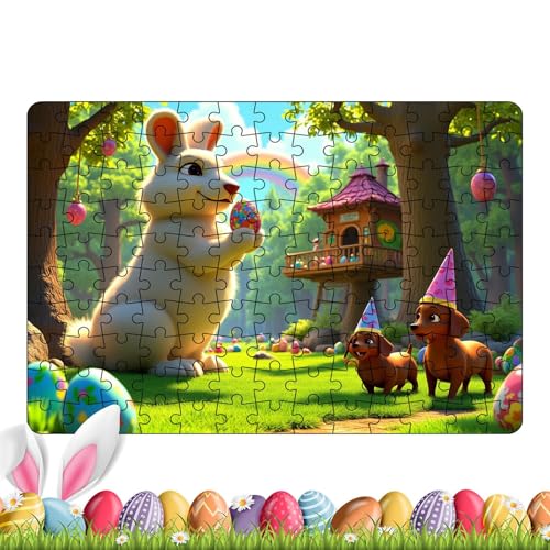 Osterpuzzle Erwachsene | Süße Ostereier | Kaninchenmuster Puzzle mit lebendigen Farben und langlebigen Stücken für Urlaubsspaß | Perfekte Wohnkultur und Geschenk für Kinder Jugendliche Erwachsene für Osterpuzzle Erwachsene | Süße Ostereier | Kaninchenmuster Puzzle mit lebendigen Farben und langlebigen Stücken für Urlaubsspaß | Perfekte Wohnkultur und Geschenk für Kinder Jugendliche Erwachsene für von ycezw