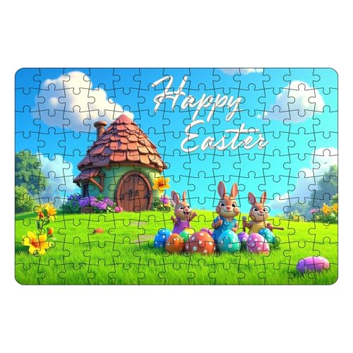 Osterpuzzle Erwachsene | Urlaub Cartoon Supplies | Vibrierende Hasen- und Ei-Bildpuzzles mit hochwertigen Stücken für entspannenden Spaß | Ideale Dekoration für oder Büro und unterhaltsame Aktivitäten Osterpuzzle Erwachsene | Urlaub Cartoon Supplies | Vibrierende Hasen- und Ei-Bildpuzzles mit hochwertigen Stücken für entspannenden Spaß | Ideale Dekoration für oder Büro und unterhaltsame Aktivitäten von ycezw