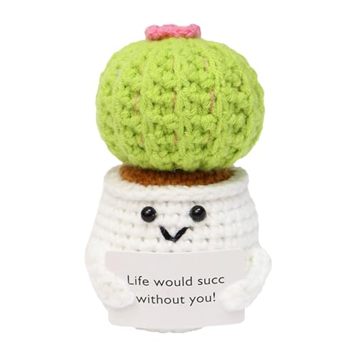 Positive Häkeln Tiere, Emotionale Unterstützung Häkelpflanze - Kleine Capybara Cactus Sukkulenten Emotionale Stützspielzeug - Haltende Karten Um Zweig zu fördern, Positive Häkeln Tiere, Emotionale Unterstützung Häkelpflanze - Kleine Capybara Cactus Sukkulenten Emotionale Stützspielzeug - Haltende Karten Um Zweig zu fördern, von ycezw