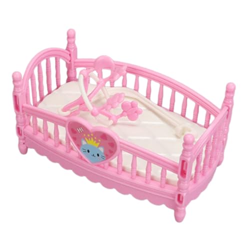 Puppenhausbett | Babypuppenbett | Simulationszubehör kreative Dekoration für Kinder, Familien, Wohnzimmer, symbolisches Spielset für Kindergarten Despi Puppenhausbett | Babypuppenbett | Simulationszubehör kreative Dekoration für Kinder, Familien, Wohnzimmer, symbolisches Spielset für Kindergarten Despi von ycezw