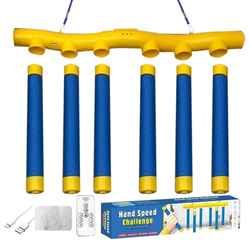 Reflexionsspiel, Reflex-Herausforderungsspiel, Knabberspiel – Geschwindigkeits-Herausforderung des interaktiven Reflextrainers, Augenkoordinationstrainingsspielzeug für Sie und Ihn Reflexionsspiel, Reflex-Herausforderungsspiel, Knabberspiel – Geschwindigkeits-Herausforderung des interaktiven Reflextrainers, Augenkoordinationstrainingsspielzeug für Sie und Ihn von ycezw