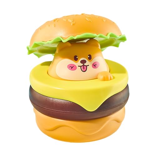 ycezw Auto & Go Spielzeug, Rückziehauto – Tier in einem Hamburger Press and Go Car – Trägheitsfahrzeug, Motorikspielzeug, frühes Lernspielzeug für Jungen ycezw Auto & Go Spielzeug, Rückziehauto – Tier in einem Hamburger Press and Go Car – Trägheitsfahrzeug, Motorikspielzeug, frühes Lernspielzeug für Jungen von ycezw