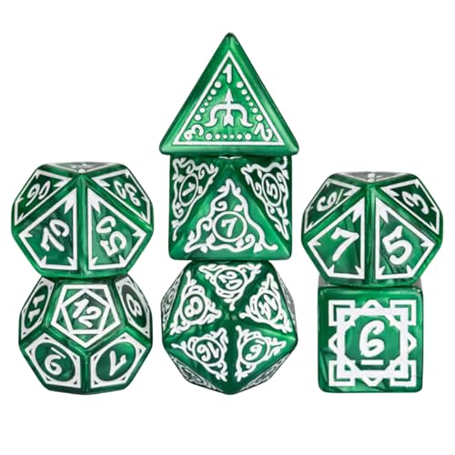 ycezw Brettspiel Würfel,7-teilige Acryl-Würfel für Rollenspiele | Komplette Farbvielfalt Spielspaß Für Gruppen Freunde Und Familie ycezw Brettspiel Würfel,7-teilige Acryl-Würfel für Rollenspiele | Komplette Farbvielfalt Spielspaß Für Gruppen Freunde Und Familie von ycezw