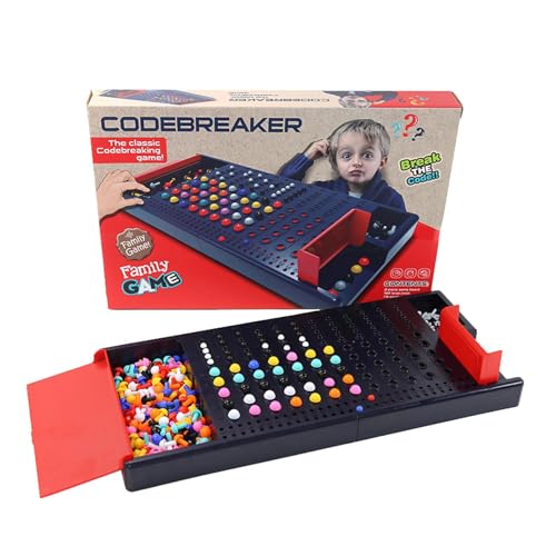 ycezw Geheimcode-Breaker-Spiel | Master Mind Game Lustiges Strategiespiel | Interaktives Spiel für Zwei Spieler, verbessert das logische Denken der Kinder, deduktives Denken, Hand-Augen-Koordination ycezw Geheimcode-Breaker-Spiel | Master Mind Game Lustiges Strategiespiel | Interaktives Spiel für Zwei Spieler, verbessert das logische Denken der Kinder, deduktives Denken, Hand-Augen-Koordination von ycezw