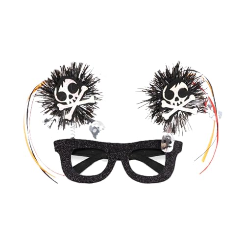 ycezw Halloween-Brille für Erwachsene, Halloween-Brille, lustige Kostümbrille, Kostümbrille, Maskerade, gruselige Accessoires für Halloween-Fotokabinen von ycezw