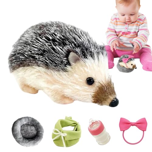 ycezw Hedgehog Silikon Plüschspielzeug Hedgehog | Sweet Hedgehog Puppe | Tiermodell aus Silikon, Simulation von Innendekorationen für Wohnzimmer, Schlafzimmer, Arbeitszimmer ycezw Hedgehog Silikon Plüschspielzeug Hedgehog | Sweet Hedgehog Puppe | Tiermodell aus Silikon, Simulation von Innendekorationen für Wohnzimmer, Schlafzimmer, Arbeitszimmer von ycezw