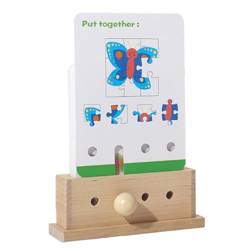 ycezw Holzformenauswahlspielzeug, Formenauswahl Spielzeug - Lernspiel zum Kombinieren von Formen - Formenspiel für Kinder, Lernspielzeug für Kinder ycezw Holzformenauswahlspielzeug, Formenauswahl Spielzeug - Lernspiel zum Kombinieren von Formen - Formenspiel für Kinder, Lernspielzeug für Kinder von ycezw