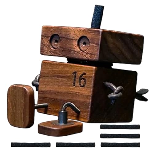 ycezw Holzpuppe mit beweglichen Füßen | Tischdekoration für Herren aus Holz | Spielerische Dekoration für Zuhause, Schlafzimmer, Büro ycezw Holzpuppe mit beweglichen Füßen | Tischdekoration für Herren aus Holz | Spielerische Dekoration für Zuhause, Schlafzimmer, Büro von ycezw