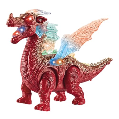 ycezw Interaktives Dinosaurierspielzeug, Dinosaurierfiguren für Mädchen | Bewegliche Dinosaurier-Figurenspielzeuge | Kreatives Dino-Roboterspielzeug für Wohnzimmer, Schlafzimmer, Auto, Sofa, Couch von ycezw