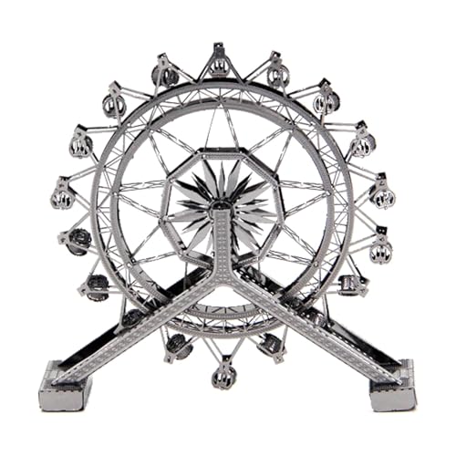 ycezw Metallpuzzle mit Riesenrad, Metallpuzzle mit Riesenrad | Mechanisches Kunsthandwerk für Kinder, Riesenrad Puzzle-Dekoration ohne Klebstoff, für ycezw Metallpuzzle mit Riesenrad, Metallpuzzle mit Riesenrad | Mechanisches Kunsthandwerk für Kinder, Riesenrad Puzzle-Dekoration ohne Klebstoff, für von ycezw