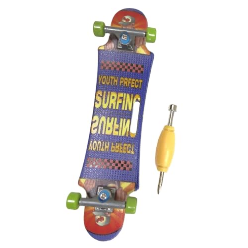 ycezw Mini-Finger-Skateboard | Kreatives rutschfestes Mini-Skateboard | Langlebiges Mini-Spielzeug, professionelles Lernspielzeug, Finger-Skateboards für Kinder, Starter, Teenager, Kinder von ycezw