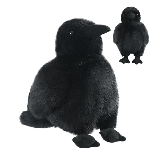 ycezw Raven Toy Animal, Corbeau Toy Toy | Corbeau Decoration Collection Spielzeug In Plüsch - Schöne Details Für Das Wohnzimmer, Spielzimmer, Kinderzimmer, Schlafzimmer, von ycezw