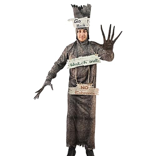 ycezw Spuk Halloween Kostüm - Herren Verfluchter Baum Outfit, Cosplay | Gruselig Masquerade Kostüm Für Bühne, Festival, Club, Party, Erwachsene ycezw Spuk Halloween Kostüm - Herren Verfluchter Baum Outfit, Cosplay | Gruselig Masquerade Kostüm Für Bühne, Festival, Club, Party, Erwachsene von ycezw