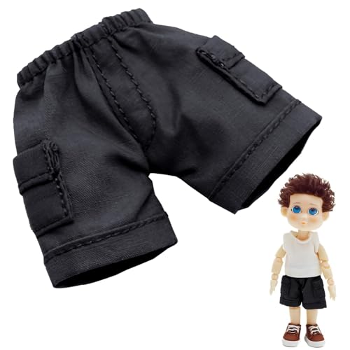 yeeplant Handgefertigte Puppen & Actionfiguren Denim-Kleidung – Spielzeugzubehör und Figuren, Handwerkskunst Passform Shorts Qualität für nicht verblassende 6,1 x 4,6 cm Figuren perfekt von yeeplant