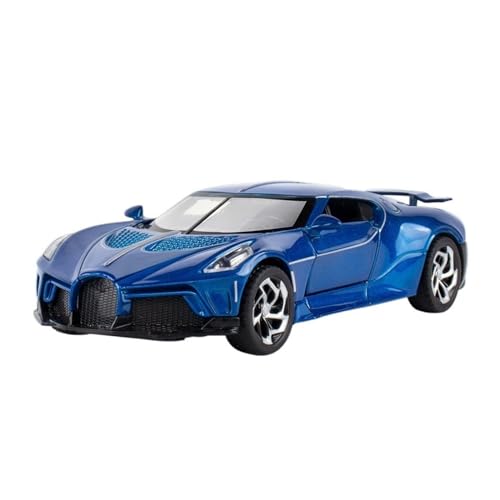 yjzYHL Für B&ugatti for Voice of Alloy Sport Car Model Diecast Metal Vehicle Model 1:32(Blue) von yjzYHL