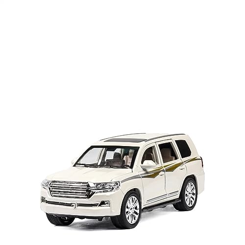 yjzYHL Für H&onda für Land CRUISER SUV Druckguss-Metalllegierungsmodell 1:24(White with Box) von yjzYHL