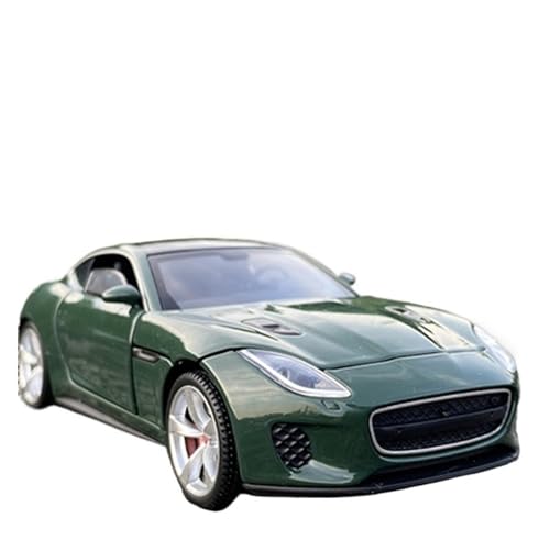 yjzYHL Für J&aguar Für F-Type Coupe Legierung Automodell Druckguss Fahrzeuge Metallautomodell 1:32(Green) von yjzYHL