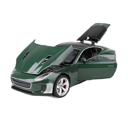 yjzYHL Für J&aguar Für F-Type Coupe Legierung Automodell Druckguss Metallfahrzeuge Automodell 1:32(Green) von yjzYHL