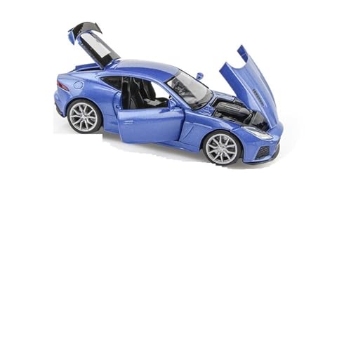 yjzYHL Für J&aguar Für F-Type SVR Fahrzeuge Legierung Automodell 1:32(Blue) von yjzYHL