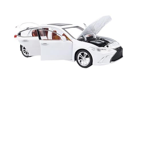 yjzYHL Für L&EXUS Für ES300 Diecasts Fahrzeuge Legierung Sammlung Modell Metall Auto 1:24(White) von yjzYHL