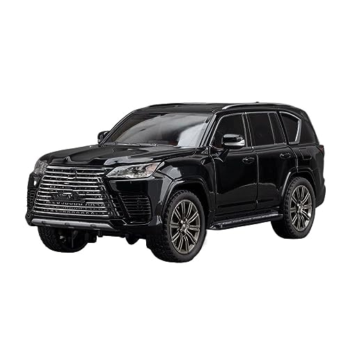 yjzYHL Für L&EXUS Für LX600 SUV Druckguss-Legierung Automodell 1:24(Noir) von yjzYHL