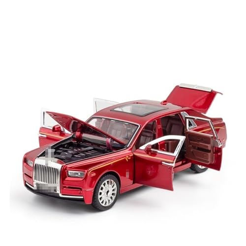 yjzYHL Für R&olls Für Phantom Legierung Auto Modell Druckguss Fahrzeuge Metall Auto Modell 1:32(Red) von yjzYHL