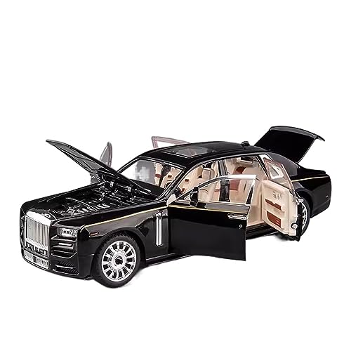 yjzYHL Für R&olls for Phantom Diecast Alloy Car Model Metal Cars Maßstab 1:24(Noir) von yjzYHL