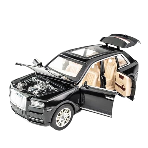 yjzYHL Für R&olls für Cullinan SUV Legierung Automodell Metallauto Modellauto 1:24(Noir) von yjzYHL